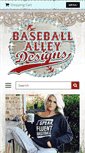 Mobile Screenshot of baseballalley.net